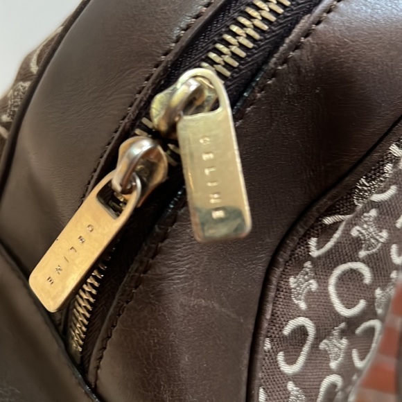 CELINE MACADAM CANVAS BAG - Picture 3 of 10